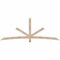 Ekena Millwork Alberta Smooth Timber Gable Bracket, Douglas Fir, 96"W x 36"H x 3 1/2"D x 3 1/2"F, 9/12 Pitch GBW096X36X0404ALB00SDF - alternate 1